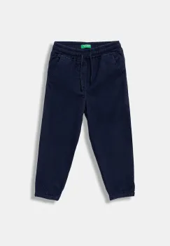 United Colors of Benetton pantaloni copii culoarea bleumarin, uni, 4RHPGF021 imagine