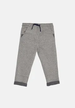 United Colors of Benetton pantaloni copii culoarea gri, melanj, 3F1YGF044 imagine