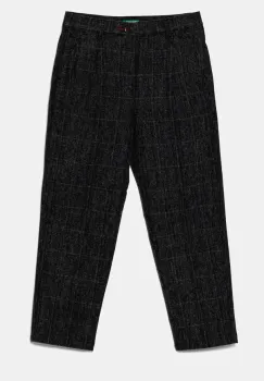 United Colors of Benetton pantaloni copii culoarea gri, modelator, 47LUCF03Z imagine