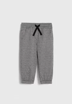 United Colors of Benetton pantaloni copii culoarea negru, modelator imagine