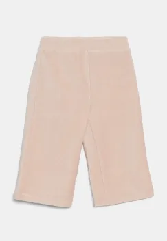 United Colors of Benetton pantaloni copii culoarea portocaliu, neted imagine