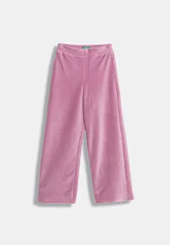 United Colors of Benetton pantaloni copii culoarea roz, uni, 4DZBCF02Q imagine