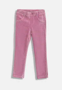 United Colors of Benetton pantaloni copii culoarea roz, uni, 4DZBGE00L imagine