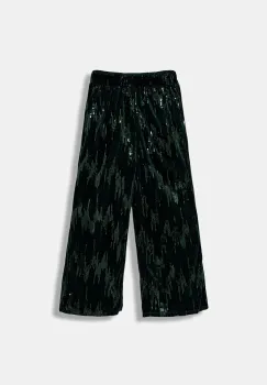 United Colors of Benetton pantaloni copii culoarea verde, cu imprimeu, 4OZGCF05C imagine