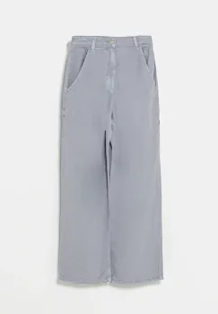 United Colors of Benetton pantaloni copii culoarea violet, uni, 41AQCE03W imagine