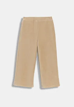 United Colors of Benetton pantaloni culoarea bej, uni, 4DZBGF01E imagine