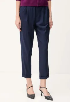 United Colors of Benetton pantaloni culoarea bleumarin, 4962DF079 imagine