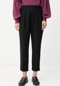 United Colors of Benetton pantaloni culoarea negru, 4962DF079 imagine