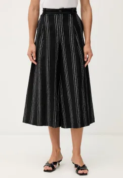 United Colors of Benetton pantaloni culottes pentru femei cu in imagine