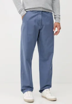 United Colors of Benetton pantaloni de bumbac drept, 4QHDUF05N imagine