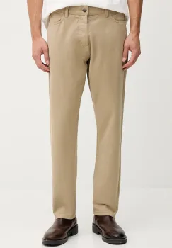 United Colors of Benetton pantaloni de bumbac pantaloni scurti drepti pentru barbati 4U32UE01W imagine