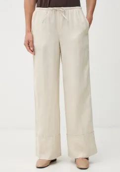 United Colors of Benetton pantaloni de dama din in imagine