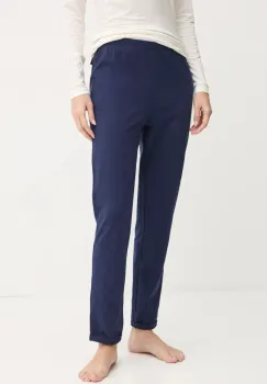 United Colors of Benetton pantaloni de pijama femei, culoarea albastru marin, 3DKE3F04G imagine