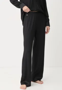 United Colors of Benetton pantaloni de pijama femei, culoarea negru, 3ZEW3F03X imagine