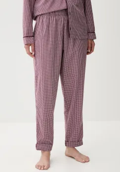 United Colors of Benetton pantaloni de plaja din bumbac culoarea bordo, bumbac, 4MYG3F00M imagine