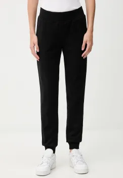 United Colors of Benetton pantaloni de trening culoarea negru, uni, 3WNW3F04R imagine