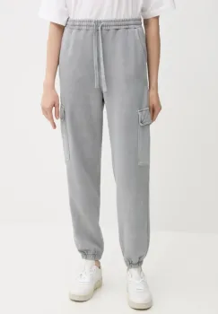 United Colors of Benetton pantaloni de trening din bumbac culoarea gri, uni, 39BLDF01B imagine