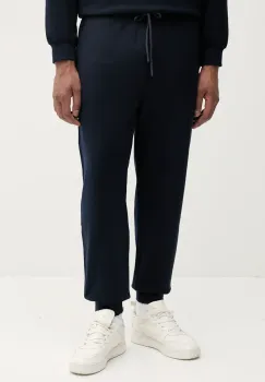 United Colors of Benetton pantaloni de trening din bumbac neted, 342ZUF01B imagine