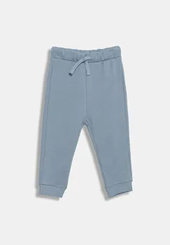 United Colors of Benetton pantaloni de trening din bumbac pentru copii uni, 3J70GF010 imagine