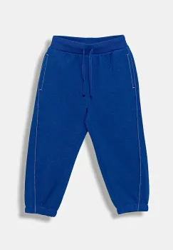 United Colors of Benetton pantaloni de trening din bumbac pentru copii uni, 3NBMGF053 imagine