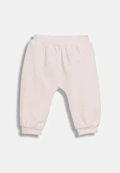United Colors of Benetton pantaloni de trening pentru bebelusi culoarea roz, uni, 3MDSAF02C imagine