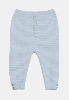 United Colors of Benetton pantaloni de trening pentru bebelusi neted, 1294AF006 imagine