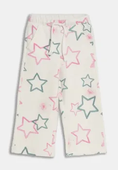 United Colors of Benetton pantaloni de trening pentru copii culoarea alb, modelator, 39T6GF040 imagine