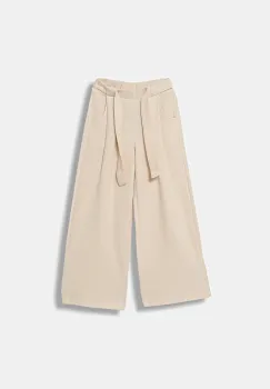 United Colors of Benetton pantaloni de trening pentru copii culoarea bej, melanj, 3UODCF06F imagine