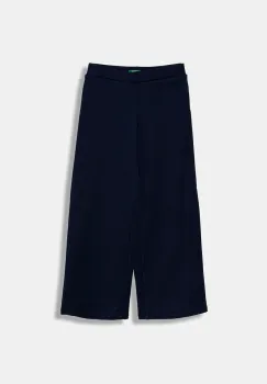 United Colors of Benetton pantaloni de trening pentru copii culoarea bleumarin, uni, 46D6CE04C imagine