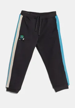 United Colors of Benetton pantaloni de trening pentru copii culoarea gri, modelator, 3J73GF04G imagine