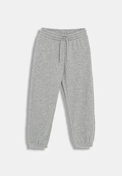 United Colors of Benetton pantaloni de trening pentru copii culoarea gri, uni, 39M2CF05I imagine