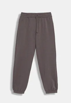United Colors of Benetton pantaloni de trening pentru copii culoarea gri, uni, 39M2CF05I imagine