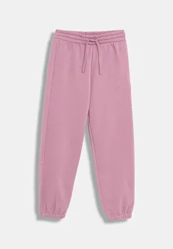 United Colors of Benetton pantaloni de trening pentru copii culoarea roz, uni, 39M2CF05I imagine