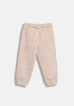 United Colors of Benetton pantaloni de trening pentru copii culoarea roz, uni, 39M2GF04F imagine