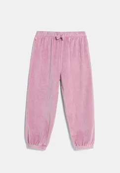 United Colors of Benetton pantaloni de trening pentru copii culoarea roz, uni, 3UAPGF058 imagine