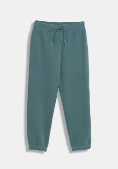 United Colors of Benetton pantaloni de trening pentru copii culoarea verde, uni, 3EB5CF05L imagine