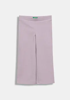 United Colors of Benetton pantaloni de trening pentru copii culoarea violet, uni, 46D6GF02M imagine