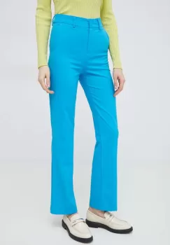 United Colors of Benetton pantaloni femei, lat, high waist imagine