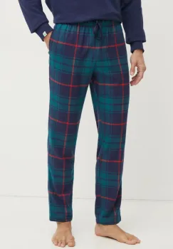 United Colors of Benetton pantaloni pijama bumbac culoarea albastru marin, modelator, 43UL4F009 imagine