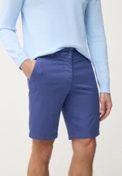 United Colors of Benetton pantaloni scurti barbati, culoarea alb, 4UN459548 imagine