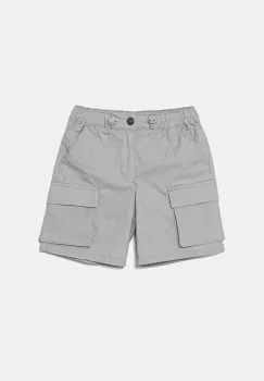 United Colors of Benetton pantaloni scurti copii culoarea gri, talie reglabila, 4L2VG902V imagine