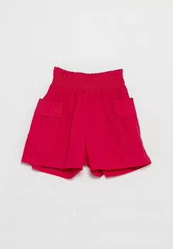 United Colors of Benetton pantaloni scurti copii culoarea roz, neted, 4L2VC903S imagine