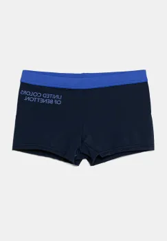 United Colors of Benetton pantaloni scurti culoarea bleumarin, 3L030X01F imagine