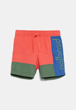 United Colors of Benetton pantaloni scurti de baie copii culoarea roz, 5JD00X00S imagine