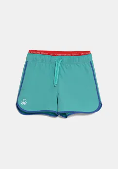 United Colors of Benetton pantaloni scurti de baie copii culoarea turcoaz, 5JD00X00R imagine
