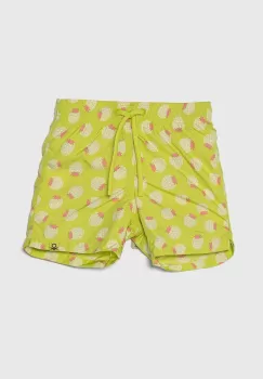 United Colors of Benetton pantaloni scurti de baie copii culoarea verde imagine