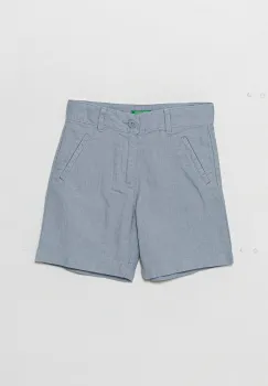 United Colors of Benetton pantaloni scurti de in pentru copii talie reglabila, 43WBG901G imagine