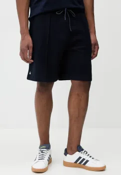 United Colors of Benetton pantaloni scurti din bumbac barbati, culoarea bleumarin, 342ZU900X imagine