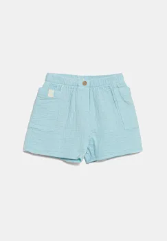 United Colors of Benetton pantaloni scurti din bumbac pentru bebelusi 4PZQA9011 imagine