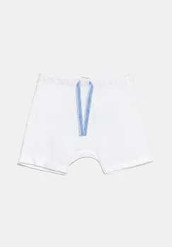 United Colors of Benetton pantaloni scurti din bumbac pentru bebelusi cu imprimeu, 3MI5A900H imagine